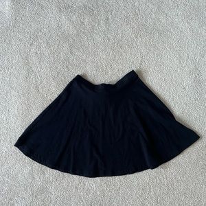 FOREVER 21 black skater skirt